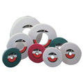 White Aluminum Oxide Surface Grinding Wheel, Type 5, 8 x 3/4 in, 1-1/4 in Arbor, 46 Grit, H Grade