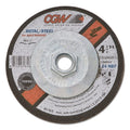 CGW Abrasives 35622 1/4 in Depressed Center Wheel Type 27, 4-1/2 in dia, 7/8 in Arbor, A24N (Pack of 25 EA)