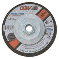 CGW Abrasives 35623 Depressed Center Wheel, 4-1/2 in Dia, 1/4 in Thick, 5/8 Arbor, 24 Grit (Pack of 10 EA)