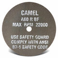 CGW Abrasives 35690 Cut-Off Wheel, Die Grinders, 2 in Dia, 1/16 in Thick, 60 Grit, Alum. Oxide (Pack of 50 EA)