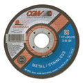 CGW Abrasives 45005 Quickie Cut™ Extra Thin Type 27 Cut-Off Wheel, 5 in dia, 7/8 in Arbor, 60 Grit (Pack of 25 EA)