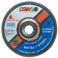 CGW Abrasives 45007 Quickie Cut™ Extra Thin Type 27 Cut-Off Wheel, 6 in dia, 7/8 in Arbor, 60 Grit (Pack of 25 EA)