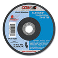 CGW Abrasives 45103 Quickie Cut™ Flat Cut-Off Wheel, 4-1/2 in dia, .045 in Thick, 7/8 in Arbor, 60 Grit, Type 27