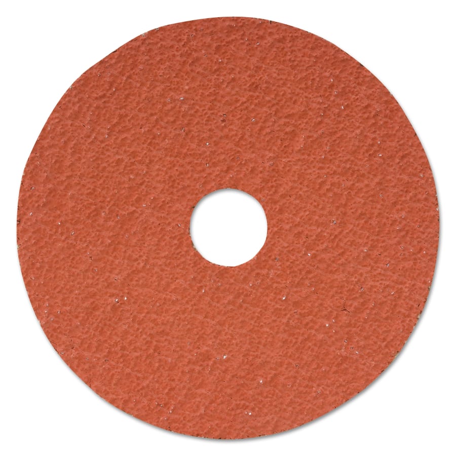 CGW Abrasives 48185 Resin Fibre Disc, Ceramic, 4-1/2 in dia, 60 Grit (Pack of 25 EA)