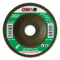 CGW Type 27 Depressed Center Wheel, 4-1/2 in x 5/8-11 Arbor, 36 Grit, Green (Box of 10 EA)