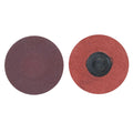 NORTON 69957399695 Quick Change Disc, Aluminum Oxide, 1-1/2 in dia, 40 Grit (Pack of 100 EA)