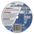 Norton 66252843171 Type 01 BlueFire Die Grinder Cut-Off Wheel, 4 in dia, 3/8 in Arbor, 1/16 in Thick, 24 Grit, Zirconia Alumina