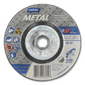NortonMetal Type 27 Depressed Center Wheel, 4-1/2 in x 1/4 in, 5/8-11 Arbor (Box of 10 EA)