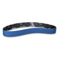 NORTON 78072728823 BlueFire® R823P ZA Medium Grit Narrow Benchstand Belt, 4 in x 36 in, 100 Grit, Zirconia Alumina