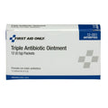 First Aid Only 12-001 Triple Antibiotic Ointment, 0.5 g, Packets, 12 per Box