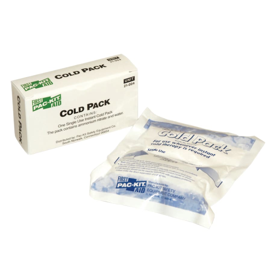 First Aid Only 21-004 Instant Cold Pack, 4 in x 5 in