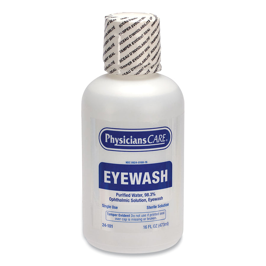 First Aid Only Eye Flush Bottle 16 oz