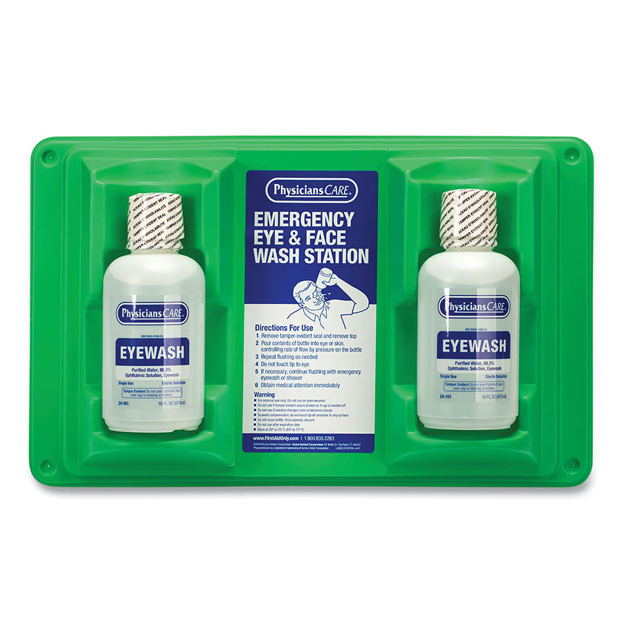 First Aid Only Eye and Skin Flush Emergency Station