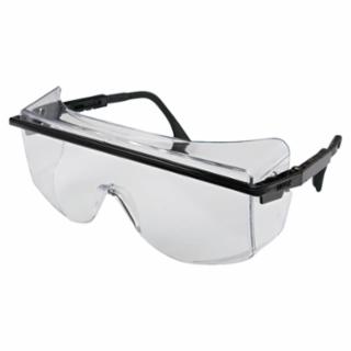 UVEX by PIP S2500C Astrospec OTG 3001 Eyewear, Clear Anti-Fog Lens, Black Frame