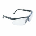 UVEX by PIP S3200 Genesis Safety Eyewear, Clear Lens, Black Frame