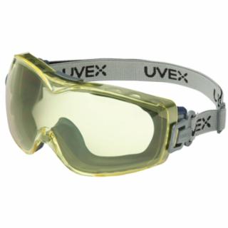 UVEX by PIP S3970HS Stealth OTG Goggle, Clear/Navy Lens, Anti-Fog