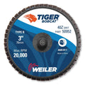 Weiler 50952 3" Bobcat Mini Abrasive Flap Disc, Conical (Ty29), Type R Mount, 40Z (Pack of 10 EA)