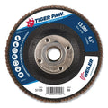 Tiger Paw™ TY29 Coated Abrasive Flap Disc, 4-1/2 in dia, 60 Grit, 5/8 in-11, 13000 rpm (Pack of 10 EA)