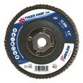 Weiler 51165 Tiger Paw™ Super High Density Flap Disc, 4-1/2 in dia, 40 Grit, 5/8 in-11 Arbor, 12000 (Pack of 10 EA)