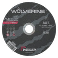 Weiler 56282 Wolverine® Angle Grinder Cut-Off Wheel, Type 1, AO, 6 in dia x 7/8 in Arbor x 0.040 in Thick, 60T, 1 EA/EA