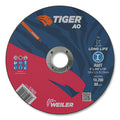 Weiler 57022 Tiger® AO Angle Grinder Cut-Off Wheel, 6 in dia x 0.045 in Thick, 7/8 in Arbor, A60T, Type 1