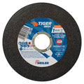 Weiler 58130 Tiger® INOX Ultracut Thin Cutting Wheel, 4-1/2 in dia, 1 mm Thick, 7/8 in Arbor, 60 Grit (Pack of 50)