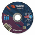 Weiler 58300 Tiger™ Ceramic Cutting Wheel, 4.5 in Diameter, 0.045in Thick, 24/bx (Pack of 25 EA)
