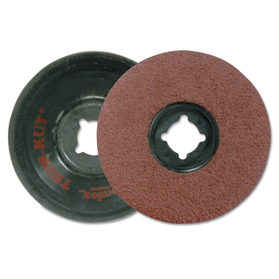 Weiler 59403 Trim-Kut Discs, Aluminum Oxide, 4 1/2 in Dia., 36 Grit (Pack of 25 EA)