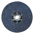 Weiler 59932 Tiger® Resin Fiber Discs, 4 1/2 in Dia, 5/8 Arbor, 36 Grit, Zirconia