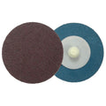 Weiler 60135 Plastic Button Style Blending Discs, Aluminum Oxide, 3 in Dia., 80 Grit (Pack of 50 EA)