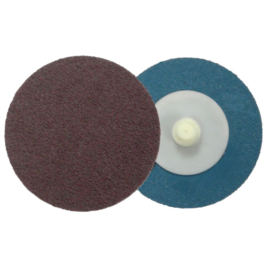 Weiler 60135 Plastic Button Style Blending Discs, Aluminum Oxide, 3 in Dia., 80 Grit (Pack of 50 EA)
