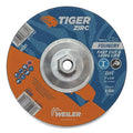 Weiler 804-68381 Tiger Grinding Wheel 7 in 24 Grit Type 27