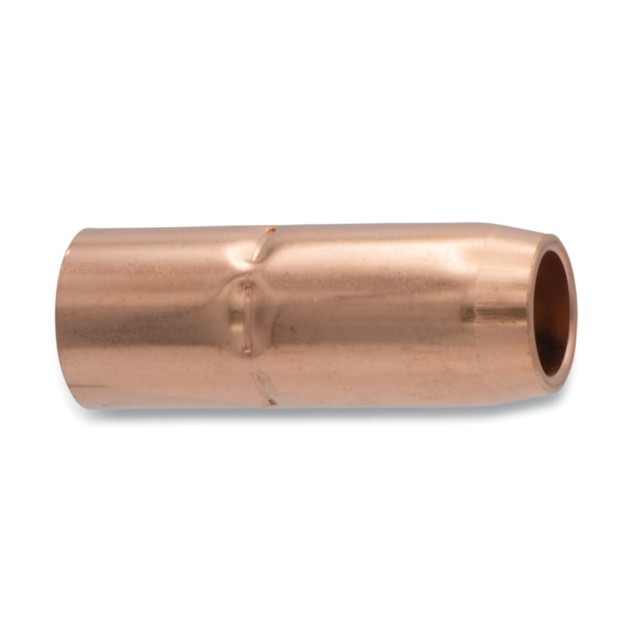 Best Welds 169-726 MIG Gun Nozzle, Flush, 5/8 in Bore, For Miller Style, Copper (Pack of 2 EA)