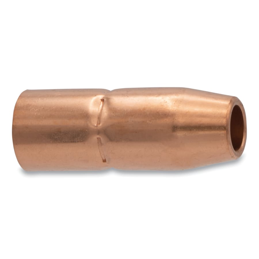 Best Welds 200-258 MIG Gun Nozzle, 1/2 in Bore, Flush, Miller Style
