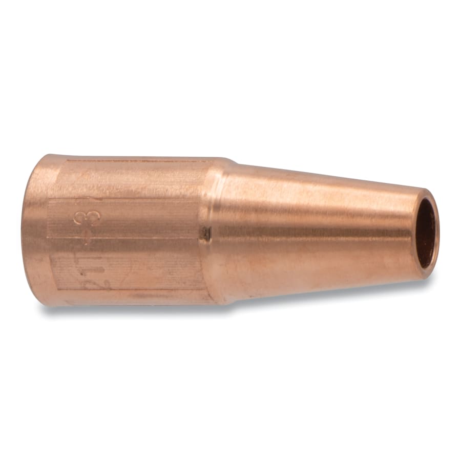 Best Welds 21T-37 MIG Gun Nozzle, 3/8 in Bore, Tweco Style (Pack of 10)