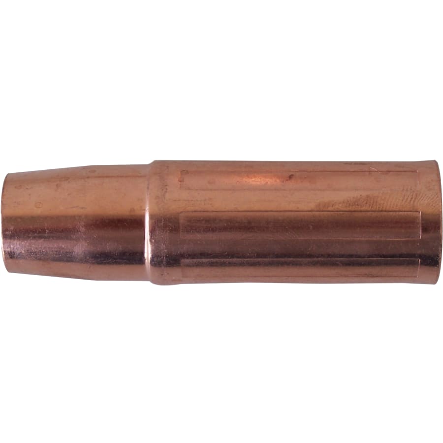 Best Welds 23-50 MIG Gun Nozzle, 1/8 in Recess, 1/2 in Bore, Tweco Style 23, Self-Insulated, Copper (Pack of 2 EA)