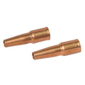 Best Welds 23T-37 MIG Gun Nozzle, 1/8 in Recess, 3/8 in Bore, Best Welds 250/400, Tweco Style 23, Copper (Pack of 2 EA)