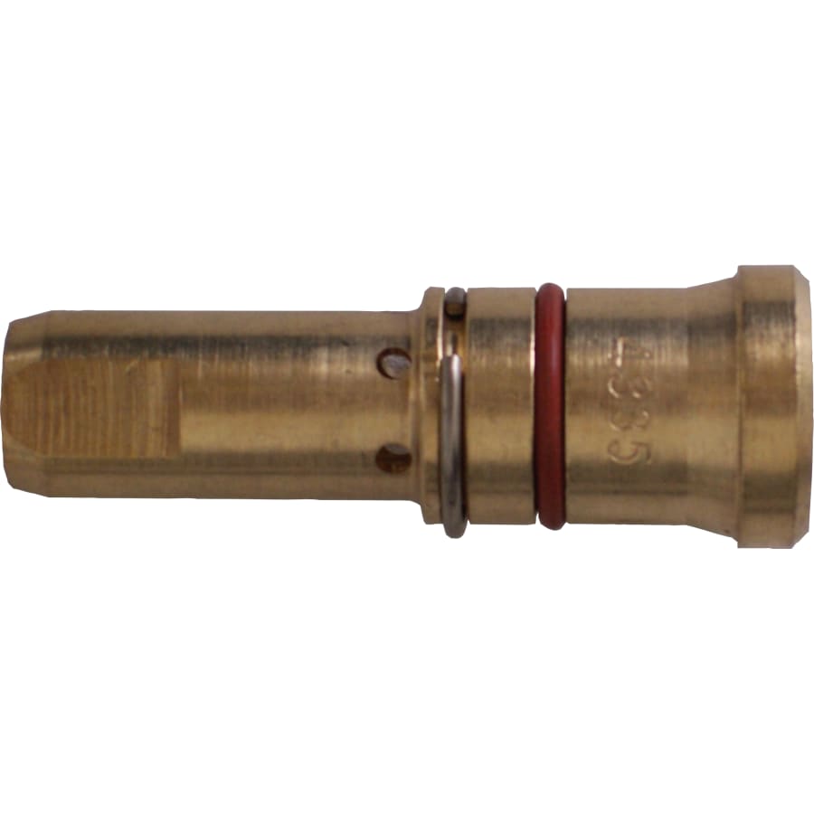Best Welds 4335 Gas Diffuser, Brass, 200 A-300 A, For Bernard Style MIG Guns, 4200 and 7400 Series Contact Tips