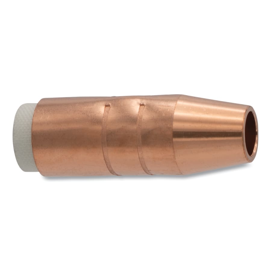 Best Welds 4592 MIG Gun Nozzle, Heavy-Duty, 9/16 in Bore, Bernard Style, Insulated, Copper (Pack of 2 EA)