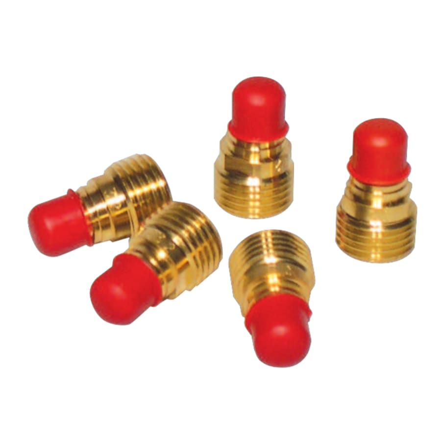 Best Welds 45V45 Gas Lens Collet Body, 1/8 in, Used on 9, 20 Torches, Small Standard (Pack of 5 EA)