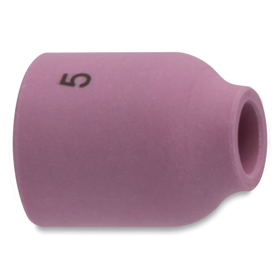 Best Welds 53N59 Alumina Nozzle TIG Cup, 5/16 in, Size 5, For Torch 9, 20, 22, 25, Small Gas Lens, 1 in (Pack of 10 EA)