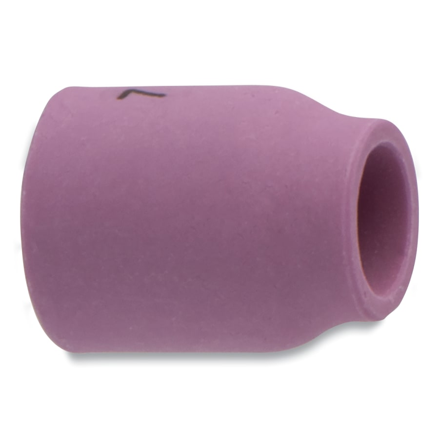 Best Welds 53N61 Alumina Nozzle TIG Cup, 7/16 in, Size 7, For Torch 9, 20, 22, 24, 25, Gas Lens, 1 in (Pack of 10 EA)