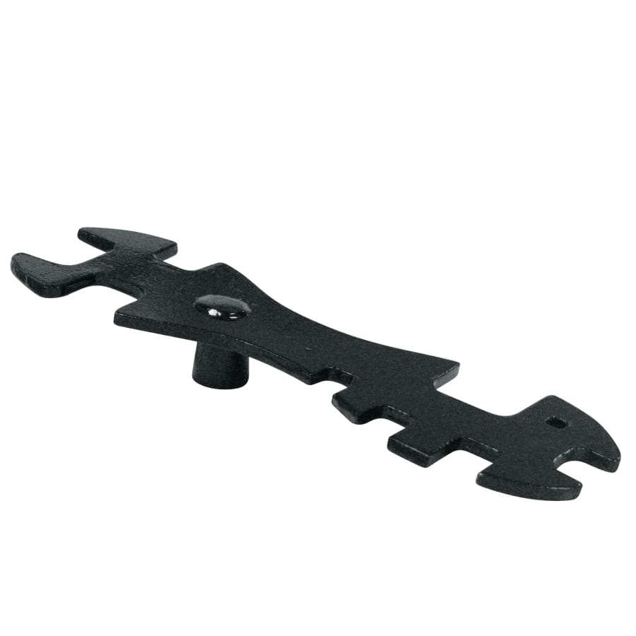 Best Welds W1013 Tank Wrench, Steel, 8-1/2 in Opening, For Regulators/Torches/Acetylene Cylinders, Steel