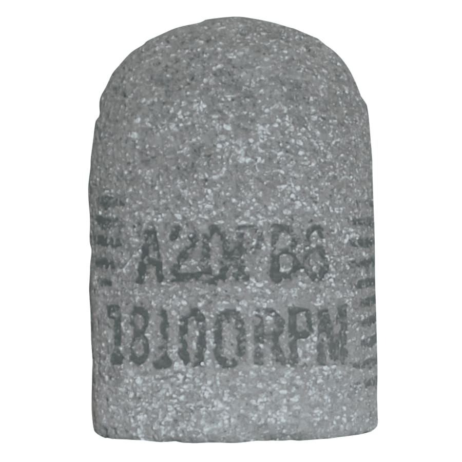B-Line Abrasives C1615255 Cone, 1-1/2 in dia, 2-1/2 in Thick, 5/8 in-11 Arbor, 24 Grit, Alum Oxide, T16 (Pack of 25 EA)