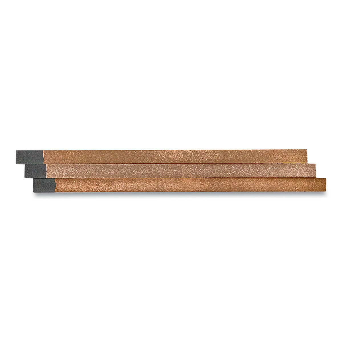 ARC STAR 950-CCC37515612 DC Flat Gouging Carbon Electrode, 3/8 in W x 5/32 in H, 12 in L