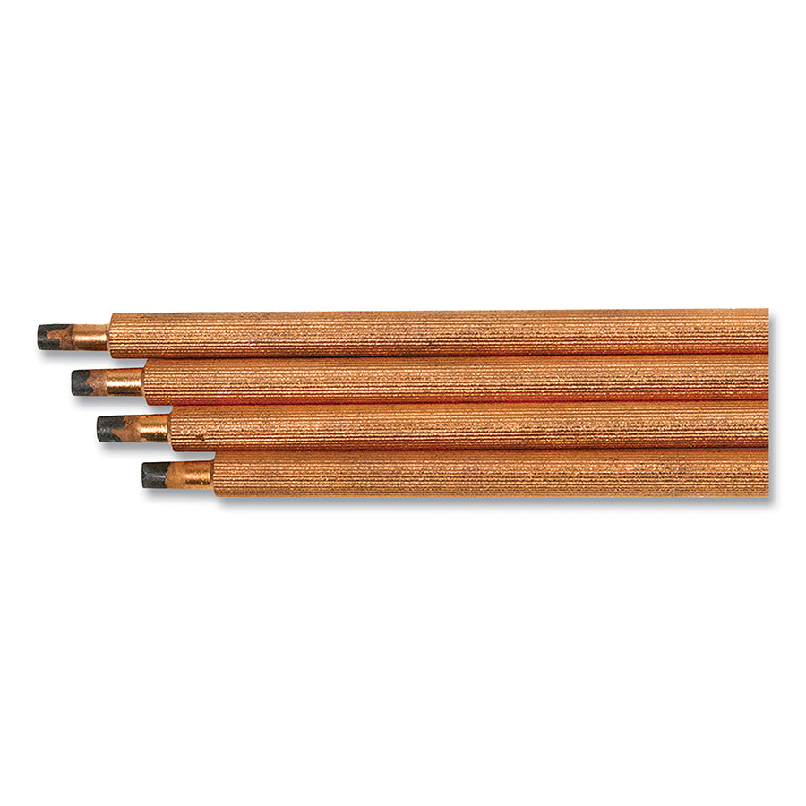 ARC STAR 950-CCCJ75017 3/4 in x 17 in DCCC Jointed Copper-Coated Gouging Carbons