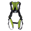 MILLER by PIP H7IC1A1 H700 Full Body Harness, Back D-Ring, Small/Medium, QC Chest/Leg Buckles, IC1