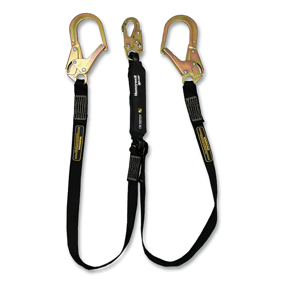 MILLER by PIP FPLWLL-TUS Welding Lanyard, 6ft L, Snap hook, Rebar Hook Anchor, Flame Resistant Web, 2 Legs
