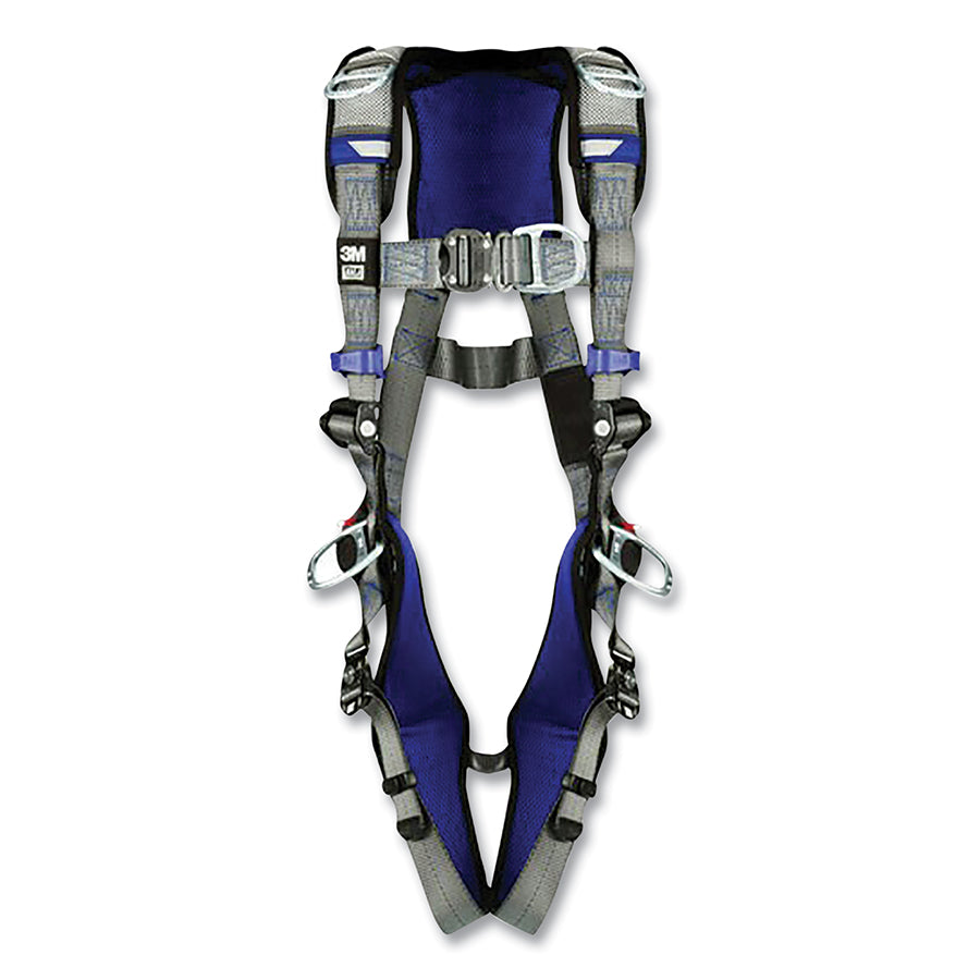 DBI-SALA 1402152 ExoFit X200 Comfort Vest Climbing/Positioning/Retrieval Safety Harness, Back/Front/Hip/Shoulder D-Rings, Large, Dual Lock Quick Connect