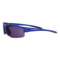 SMITH AND WESSON 21301 Equalizer Safety Glasses, Blue Mirror Polycarbonate Lens, Uncoated, Blue, Nylon